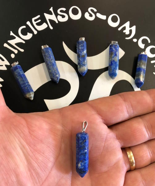 Colgante punta Lapislazuli 3.5 cm